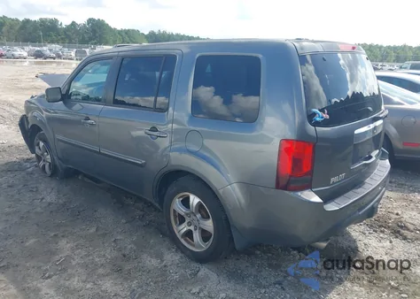 2013 Honda Pilot Ex-L from USA, damaged, VIN 5FNYF3H52DB026819